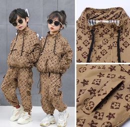 Kids Boys Girls Clothes Suit Designers Suisses Tracks Claits Clothing Set Fashion Enfants Long Manches Sport à manches longues JATTES