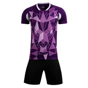 Kids Boys Girls Men Dames Voetbalvoetbal Jersey Shirts Set volleybal uniformen Jerseys Trainingspak Sportset Custom Printing 240416