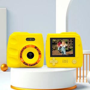 Caméra pour enfants Toys Cadeaux d'anniversaire de Noël Toys pour enfants 3-10 ans Caméra vidéo numérique HD pour les jeux de puzzle pour tout-petits avec 32 Go SD 231227