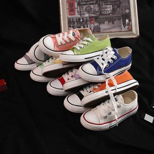 Kids Canvas Schoenen Eenhoorn Zwart Wit Kinderen Sneakers Casual Meisjes Prinses Schoenen Studenten Dagelijks Schoeisel Chaussure Enfant X0703