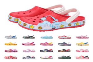 Kids Cartoon Boys Girls Dinosaur Unicorn Cars Sandals Flip Flop Slippers