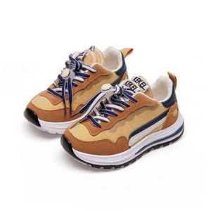 Zapatillas de deporte casuales para niños Zapatos 2022 Niños Niñas Fondo suave Zapatos planos para niños ligeros Zapatos deportivos transpirables 3-12Y G220527