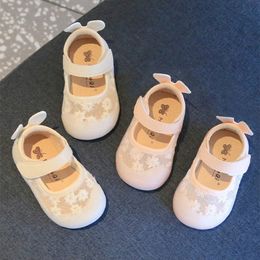 Niños Casuales zapatos de malla de malla para caminar para niños zapatos para bebés primavera otoño para niñas niñas de suela suave calzada 0-1-2 años talla 14-20 b2qw#