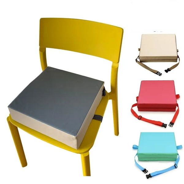 Silla para niños creciente cojín niños pequeños ajustables 2 correas de comedor de restauración almohadilla de asiento decorativo sofá sala de baile