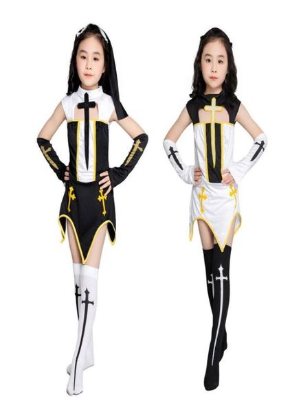 Niños Niñas Chicas Sexy Monte Monte para adolescentes Hermana Juego de rol de cosplay con medias Halloween Carnival Costues9007370