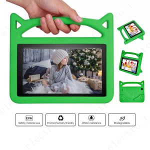 Kinderen Kinderen Handvat Stand EVA Foam Zacht Schokbestendig Tablet Case Voor Amzon fire 7 8 voor Apple iPad Mini 2 3 4 Ipad Air ipad pro 9.7 10.2 10.5