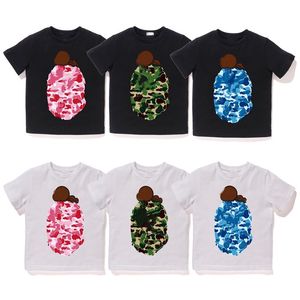 vêtements pour enfants singes designer t-shirts bébé garçons filles requin t-shirts mode enfant jeunesse imprimé tops tout-petits enfants t-shirts décontractés t-shirts de rue à manches courtes