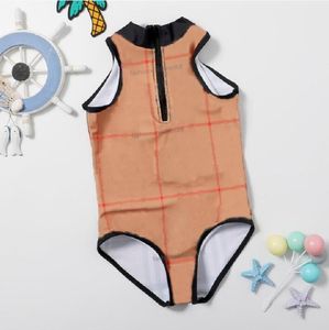 Kinderkleding Bikini's Badmode Bodysuits Jumpsuit Baby Meisjes Kinderen Baden Strandkleding Badpakken Nieuw Meisje One Piece Romper Zwemmen