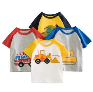 30 stijlen Baby T-shirt Peuter Jongens Tees Korte Mouw Baby Babies Boy Kids Katoenen Shirt Undershirt 2-10T