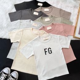 Kinderkleidung Designer T-Shirts Jungen T-Shirts Mädchen Brief Kurzarm T-Shirt Kinder Sommer Kleidung Casual Tops Kind Jugend Kleinkind INF P4n8 #