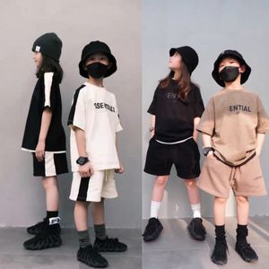 Ropa para niños Diseñador essentail Conjuntos de manga corta ess Chándales para bebés Niños Camisetas Pantalones cortos Traje Niñas Niños pequeños Casual Camisetas para niños Pantalones Bebés Ropa para niños