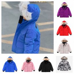 Kinderkleding Parka's Donsjassen Jassen Jongens- en meisjesjassen Ontwerpers Luxe bovenkleding Tienerkleding Dikke uitloper Luxe kinderluxe Cl Q3Xz#