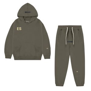 Ensembles de vêtements pour enfants Costume de sport Ess Enfants Jeunes tout-petits Vêtements de marque Marque Pull à capuche Ensemble 110-160.abc