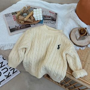 Ropa para niños Suéteres Casual Invierno Otoño Suéteres de punto Niños Niñas Niños Suéter grueso 2-7T