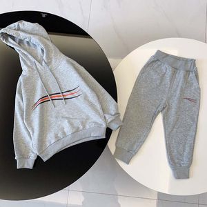 Fashion Baby Clothes Sets Tracksuit 2 Pcs Suits Kids Boy Girl Long Sleeve Hoodie Sweater Classic Letter Top Pants Outfits Autumn 5 Styles