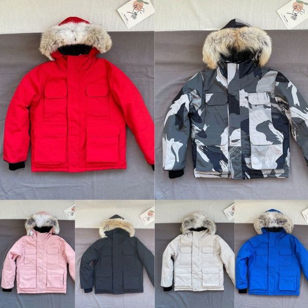 Vêtements pour enfants doudounes manteaux à capuche garçons et filles hiver adolescents manteaux épais pour enfants E4V4 #