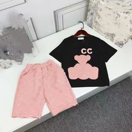 Vêtements pour enfants Jupe de créateurs de filles O Shirt Set Baby Girls Vêtements Children Childre