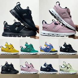 Kids Cloud 2023 on Shoes Sports Atletic Athletic UNC Black Children White Niños Biños Casco Casual Fashion Walking Sneakers Tamaño 26-37 Fashi