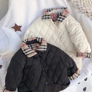 NIEUWE KINDEREN VAN KINDEREN Winter Jackets Boy Outswear Girls Twee-Sided Coat Fashion Jacket Baby Des Children Kleding