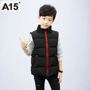 Enfants Coton Rembourré Épaissir Gilet Parent-Enfant Garçons Vêtements Gilet pour Filles Veste Bébé Vêtements Enfants Tops Filles Gilet 3-14 201127