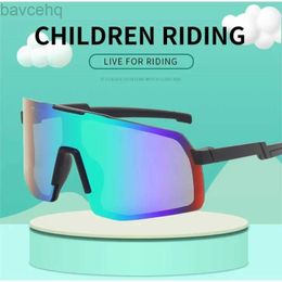 Lunettes de soleil de cyclisme pour enfants polarisées VTT Sport lunettes de vélo UV400 lunettes de camping pour enfants garçons filles lunettes de vélo en plein air ldd240313