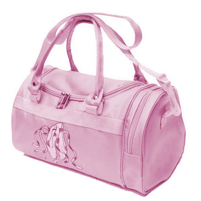 Torba do tańca dla dzieci dla dziewcząt torba Balerina Pink koronkowa dla klasy baletowej Crossbody Nazwa haftowa torebka torebki na ramię