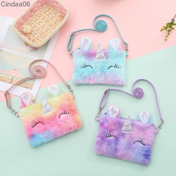 Bolso de diseño para niños, bandolera con corte de dibujos animados para niñas de guardería, porta llaves pequeñas, carteras, bolsas de mensajero de compras