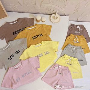 Enfants Designer Vêtements Garçons Ensembles D'été Survêtement De Mode T-shirt Shorts Enfants Tenues Bébé Infant Vêtements Décontractés