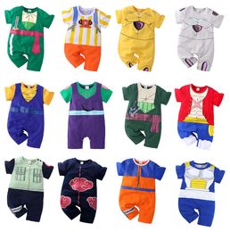 Enfants vêtements de marque dessin animé Anime barboteuse tout-petits infantile à manches courtes Cosplay combinaisons 2020 été nouveau bébé escalade vêtements M1760