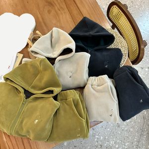 Kids Designer Kleding Kinderen Jongens Kleding Sets 2 Stuks Hoodie Jas Herfst Meisje Kleding Set Warm Jongen Pak Top Jas broek Kids Trainingspak CSG2312026-8