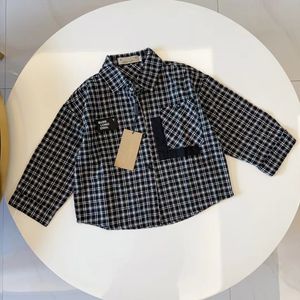 Top Kids Shirts Volledige baby Designer Kleding kid t-shirt fasion tee Met Letters Lente Herfst 100% Katoen 1-16 leeftijden