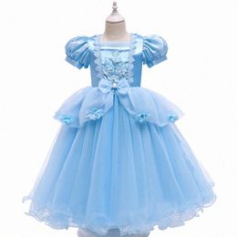 Kids Designer Girl's Jurken Cute Dress Cosplay Summer Kleding Toddlers kleding Baby Childrens Girls Girls Summer Dress H9KT#