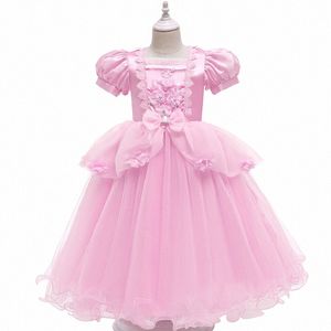 Robes de fille de créateurs pour enfants Robe mignonne cosplay vêtements d'été Vêtements pour tout-petits BÉBÉ enfants filles robe d'été 95A3 #