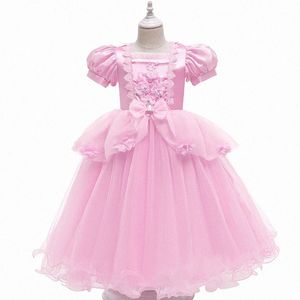 Kids Designer Girl's Jurken Cute Dress Cosplay Zomerkleding Toddlers Kleding Baby Childrens Girls Girls Summer Dress O9NC#