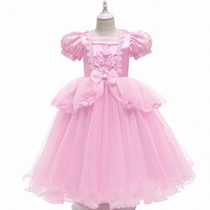 Kids Designer Girl's Robes Robe mignonne Cosplay Vêtements d'été Vêtements pour les tout-petits Baby Childrens Girls Summer Robe D6wk #