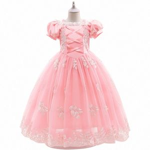 Robes de filles de créateurs pour enfants, vêtements d'été cosplay, vêtements pour tout-petits, vêtements pour enfants, filles, violet, rose, été, D3ku #