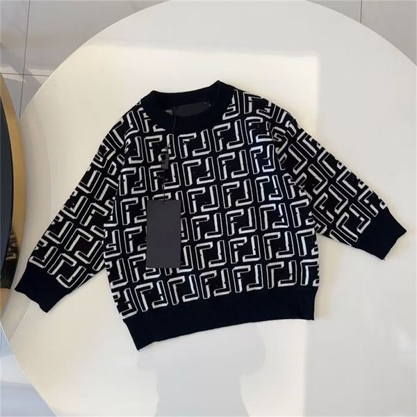 Diseñador para niños Suéter con capucha marca unisex suéter de alta calidad jersey para bebé otoño e invierno sudadera para niños Mantenga la ropa impresa con letras cálidas 90-150 cm G01