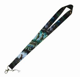 Kids designer Sleutelhanger Jurassic World Mobiele Telefoon Lanyard Voor Telefoon Riemen Sleutelhanger Camera Riem Id-kaart Gym USB Opknoping Touw Accessoires Geschenken