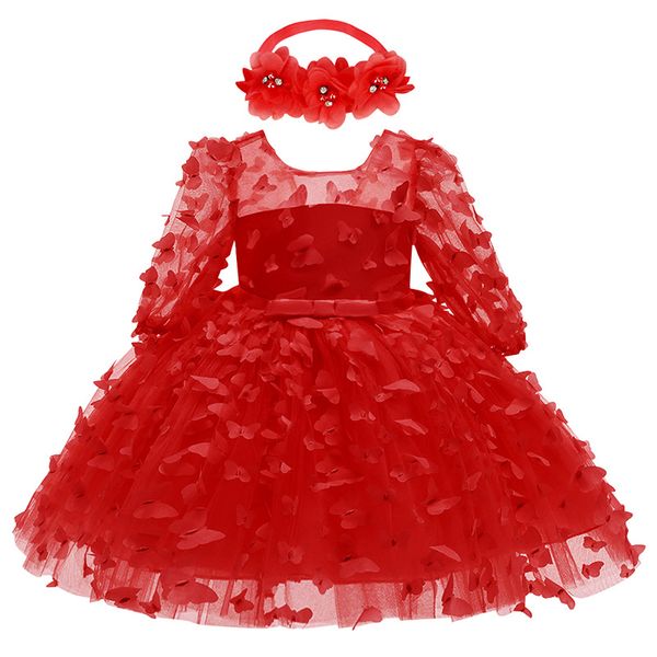 Robes de petite fille de créatrice pour enfants Cosplay Cosplay Vêtements d'été Vêtements Baby Childrens Girls Red Pink Black Robe d'été 8578 #