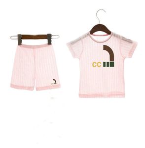 Pantalon de créateur pour enfants Set Baby Boys Girl Coton Coton Short Shirt Short Short
