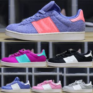 Zapatos de diseño para niños 80 Niños para niños Campamento Niños Juvenil Sneakers OG Blue Grey Blanco Purple Towe se encuentra Rose rosa Tamaño 28-35 E5HD#