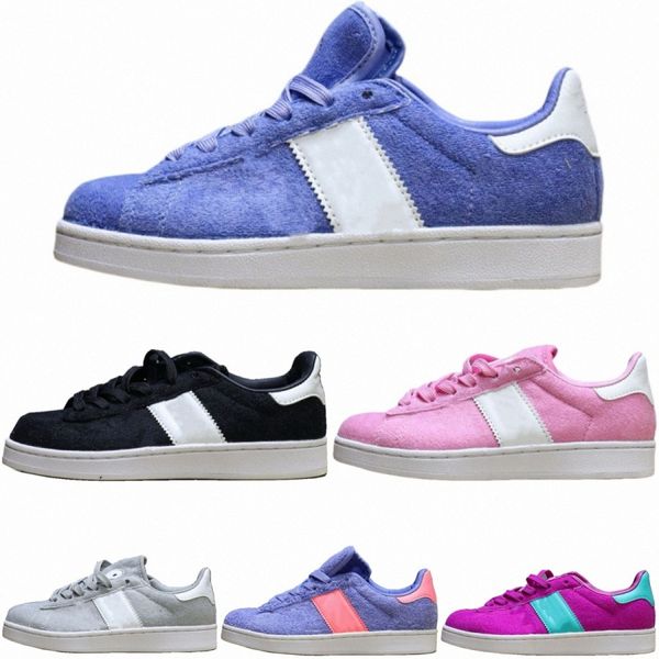 Chaussures de créateurs pour enfants 80 Toddler Boys Girls Camp Children Children Youth Sneakers OG Blue Grey White Purple Towe se trouve Rose Rose Taille 28-35 H8JB #