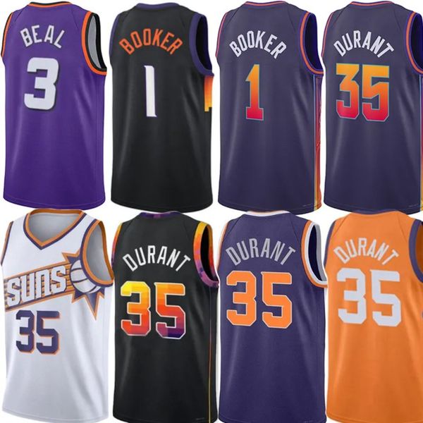 Kinder Devin Booker Baskebtall Trikots Männer Kevin Durant Bradley Beal PHX Phoenixs Bol Josh Okogie Yuta Watanabe Jusuf Nurkic Eric Gordon Trikot