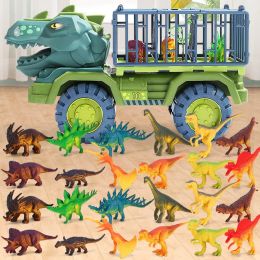 Kids Dinosaur Car jouet grand taille Dinosaur Transport voitures pour garçons Jurassic World Game Interactive Montessori Toys for Toddlers