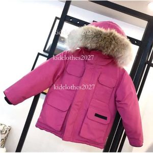 Kids Down Coat Winter Jacket Outdoor Boy Girl Baby Outerwear Warm Jackets Hooded Sportswear Classic Parkas Surcoat 10 Styles 100-150