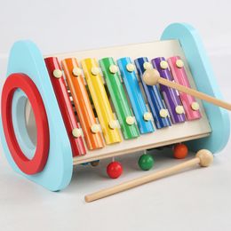 Kids Educational Sensory Musical Toys Popular Game Game Funny Wooden Animal Xylophone Nouveaux jouets