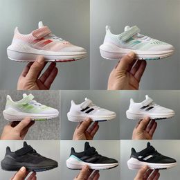 Niños EQ21 zapatos de carrera al aire libre Niñas para niños Running Sneakers rosa triple negro claro blanco preescolar zapato deporte para niños