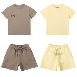 Kinderen ESS Babykleding Sets Kinderen Designer Jeugdjongen Girls Kleding Summer Sport T-shirt Baby Suits V1j6#