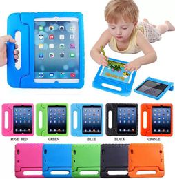 Kinderen Eva Foam Safe Cases voor iPad 10.2 10.5 Mini 12345 2/3/4 Air1 Air2 5 6 9.7 3D Cartoon Kinderen Kinderen Schokbestendig Cover