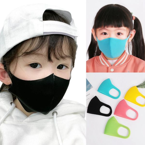 Kids Face Mask 3pcs / set Child Anti Dust Earloop Máscara protectora Ciclismo al aire libre Máscaras lavables a prueba de polvo OOA7773